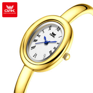 Đồng hồ nữ sang trọng thanh lịch đồng hồ vòng đeo tay dây đeo bằng thép không gỉ chính hãng cho không thấm nước cho nữ 2025