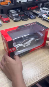 Mô Hình Xe Ôtô Kim Loại 1/24 Siêu Xe LAMBÔGHINI ESSENZA SCV12 Dùng Để Trưng Bày Bàn làm Việc