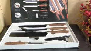Kitchen For Knife Set 6PCS Japanese Chefs Knife Set Kitchen Knife Set High Quality Stainless Steel Multifunction