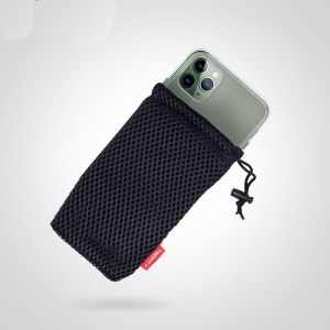 Dompet Handphone Pouch HP Jaring Serbaguna Sarung Cover Hape Smartphone Android Iphone Powerbank Headset Charger Kabel Earphone Kunci Uang