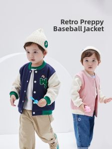 wellber | Children Baseball Jacket Autumn and Spring