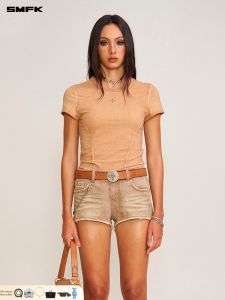 SMFK | Waist-defining Slim Fit T-shirt