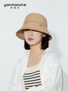 Loose One Size Fits All Spring Summer Straw Hat Womens Sunshade Beach Vacation Outing Hollow Woven Cap Breathable Hat