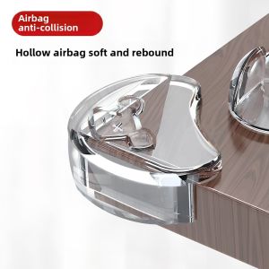 Corner Collision Protection Corner Protector Bump Proof Stickers Right Angle Silicone Protective Cover Baby Child Edge Soft Bed Corner Coffee Table Bumper