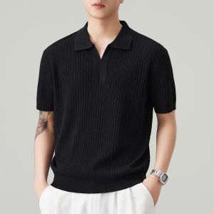 Wood soon | Vintage Short Sleeve Polo Shirt for Summer