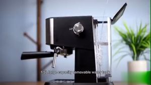 3 in 1 Espresso Coffee Machine 20barSteam coffee machine 1.8L coffee machine coffee grinder coffee filter coffee bean grinder milk frother coffee machine with grinder fancy coffee 咖啡机 研磨机