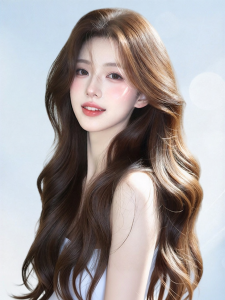 REAL ME | Curly Large Wave Natural Invisible Real Hair Wig