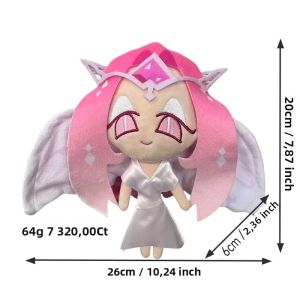 Vĩnh Cửu Đường Bánh Quy Sang Trọng Đồ Chơi Anime Im Lặng Bóng Muối Bánh Quy Sữa Nhồi Bông Gối Búp Bê 20CM Nhựa PP Mềm Đầy Quà Tặng Cho Mọi Lứa Độ