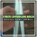 FIBER LAYANGAN NAGA PUTIH SUSU 1.O MILI 100 METER. 