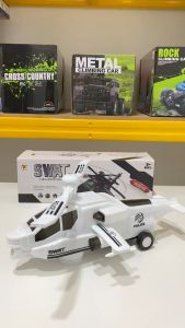 Mainana Helikopter Police Mainan Anak SWAT HELICOPTER Mainan Anak Pesawat Tempur