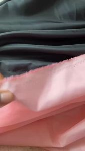 Vải Dầu Gió Màu Đen Khổ 1m45 - Không Co Giãn Trơn Mỏng - Làm Lót Áo Vest Áo Khoác Bạc Phủ