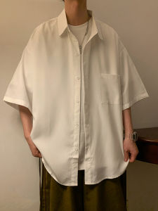 Loose Fit Polo Shirt Mens Trendy Half Sleeve Turn-down Collar Short Sleeve Summer Casual Top Polyester Spandex Blend