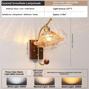SHIGUANGSUIDAO | Retro High-end Wall Light