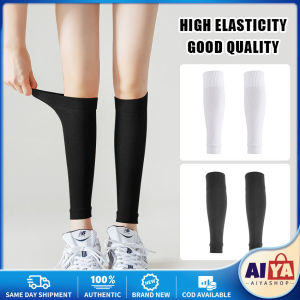 1 Pair Nylon Sports Calf Support Leg Compression Socks Sleeves Basketball Football Sports Socks Adult Children Shin Guards Calf Socks Leg Cover Leg Brace Socks
