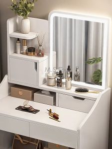 โต๊ะเครื่องแป้ง โต๊ะแต่งหน้าโมเดิร์นมินิมอล โต๊ะแต่งหน้าห้องนอน ดีไซน์สวยทันสมัย