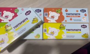 Kem Đánh Răng theCi Kids 6M+ 45g Cho Trẻ Em – An Toàn Khi Nuốt | Không Fluoride Không SLS 4 Vị