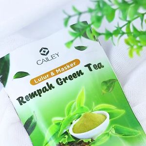 Cailey Lulur & Masker Rempah Green Tea 50 gram