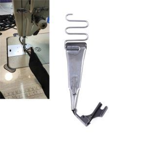 Industrial Sewing machine Flat Car Presser Foot F515 Pull Tube Folding Edge Wrapper For Suspenders Shoulder Strap Trouser Straps