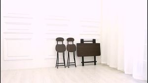 โต๊ะทานอาหาร โต๊ะทานข้าวพับเก็บ ขนาด 80x80 cm.โต๊ะกินข้าว มีให้เลือก 6 สี โต๊ะไม้พับได้อเนกประสงค์