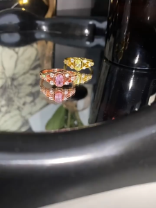 Chard Wake Cincin Wanita Korea Style Adjustable Size Zircon Titanium Cincin Cewek Original Rings