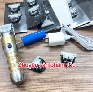 HuaErBo Sạc Tông Đơ B60 - Pin Trâu B60Lưỡi B60 Thép - Chất Lượng Cao - Giao Hàng Toàn Quốc