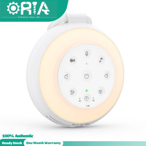 Oria Có Thể Sạc Lại Trắng máy tạo tiếng ồn Xách Tay Bluetooth Bé hỗ trợ giấc ngủ máy âm thanh Cho Bé Người Lớn 24 âm thanh êm dịu Cho Ngủ Nursery Du Lịch Quà Tặng
