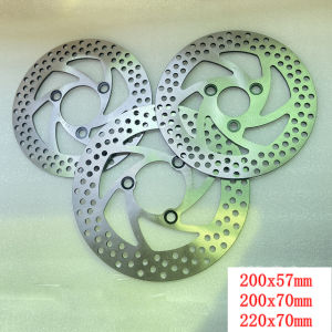 200mm 220mm Disc Brake 3 Hole 57mm 70mm Motorcycle Universal Front Rear Wheel electric bicycles Disk Brake Caliper