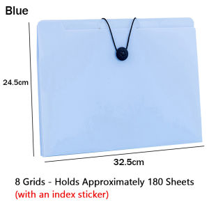 GD Christmas 8/12/13Pockets Colorful A4 Expanding File Folder Expandable Envelope Document Storage School Suppliers