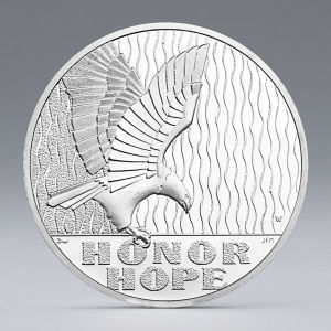 US of America Liberty Commemorative Coin Statue of Liberty Always Remember Silvery Plated Challenge Coin