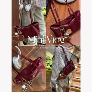 กระเป๋าถือผู้หญิงความจุขนาดใหญ่ กระเป๋าสะพายไหล่ข้างเดียว กระเป๋าใต้วงแขน ดีไซน์เรโทร กระเป๋าถือสำหรับเดินทาง กระเป๋าหนัง PU ฤดูร้อน 2024