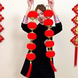 โมบาย ลายประnัดตรุษจีน โคมตรุษจีนตกแต่งบ้าน แขวนประตูหรือหน้าต่างเสริมความปัง พร้อมส่งจากไทย