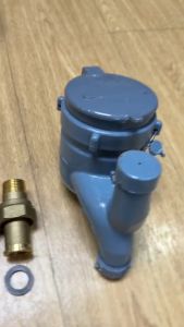 มิเตอร์น้ำ 1/2 นิ้ว ASAHI รุ่น GMK-VD-15 (multi-jet) มาตรวัดนํ้าระบบเฟืองจักรสองชั้น แนวตั้ง อาซาฮี