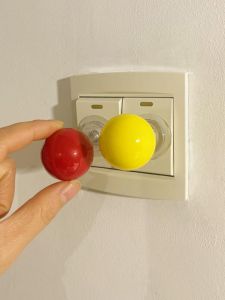 Móc Cầu Thủ Bóng Đỏ Dễ Thương Thiết Kế Cầu Chỉ Tay Thiết Kế Kẹp Tường Thiết Kế Đồ Trang Trí Nhà Thiết Kế Hình Học Thiết Kế Kẹp Đèn