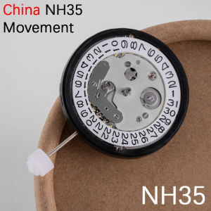 China NH35 Movement Can Replace The Japanese NH35 Movement Date At 3 Oclock Calendar High Accuracy Automatic Mechanical NH35A