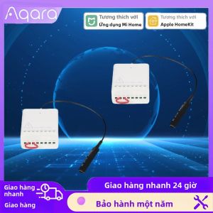 Aqara | Mô-đun Rơle 2 Kênh 2 Chiều Aqara Công Tắc Hẹn Giờ Thông Minh Zigbee Tương Thích Với Ứng Dụng Mijia Homekit Dành Cho Tự Động Hóa Nhà Cửa