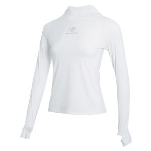 COSLEAF | Long Sleeve High Neck Quick-Dry Elastic Fitted Sports Top