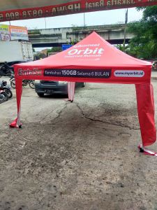 tenda lipat 3x3 premium branding