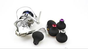 EKFan 1PC Siêu Nhẹ EVA Quay Baitcasting Câu Cá Núm 7x4x2.5mm Chịu Lực Tương Thích Với A/S/D Dụ Cuộn DIY Tay Cầm Một Phần