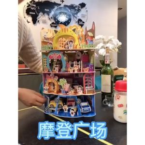 TAIYO Mainan Anak Puzzle Foam 3D Besar DIY Busa Edukasi Jigsaw Kreatif Montessori Sensori