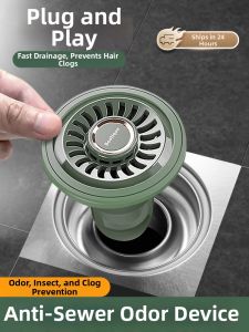 Odor Blocking Drain Cover