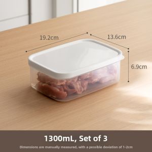 LANJIAOLUO | Antibacterial Meat Storage Freezer Container