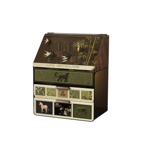 Meisda Cosmetic Storage Box Desktop Large Capacity Dustproof Jewelry Box Makeup Brush Storage Lipstick Organizer Rack Acrylic