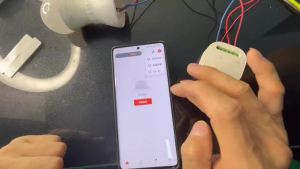 Tuya WiFi Smart Self-Powered Light SwitchKinetic Energy No Battery Works with Alexa Google Home Retrofitting Easy Installation