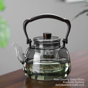 Heat Resistant Borosilicate Glass Teapot