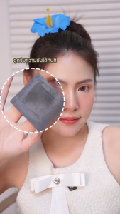 WOSADO Skin Friendly Oil Blotting (100 Sheets+refill) Paper Bamboo Charcoal Control Oil Long Lasting with Makeup Puff Mirror