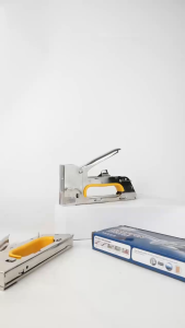 Staples Tembak Jok Motor Kayu Staple Gun Tacker Jok Motor Steples Stepler Tembak Kuat Universal