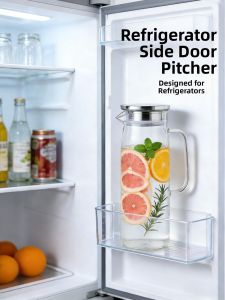 SENGAOPAI | High Temperature Resistant Thickened Glass Water Pitcher