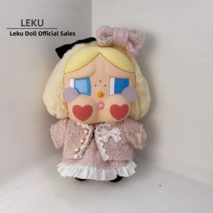 Crybaby Doll Clothes Tearful Fabric Small Fragrance Dolls Porcelain Duckling Toys Bee Crying Design Cotton Plush Doll Outfits