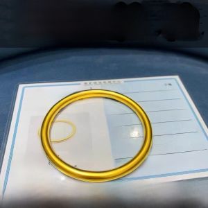 Sand Gold Bracelet Womens Simulated Ancient Gold Bracelet Wedding Valentines Day Gift Solid Non-fading Jewelry