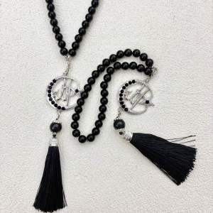 พวงกุญแจแขวนกระจกมองหลังรถยนต์อิสลาม จี้อัลลอฮ&มูฮำหมัด มี 2 หน้า